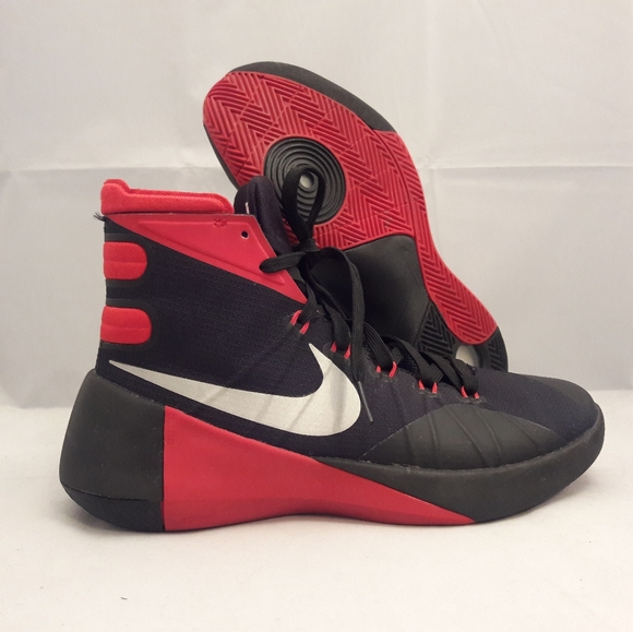 hyperdunk 2015 red and black